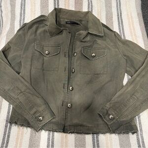 John Eshaya Olive Green Women's Jacket